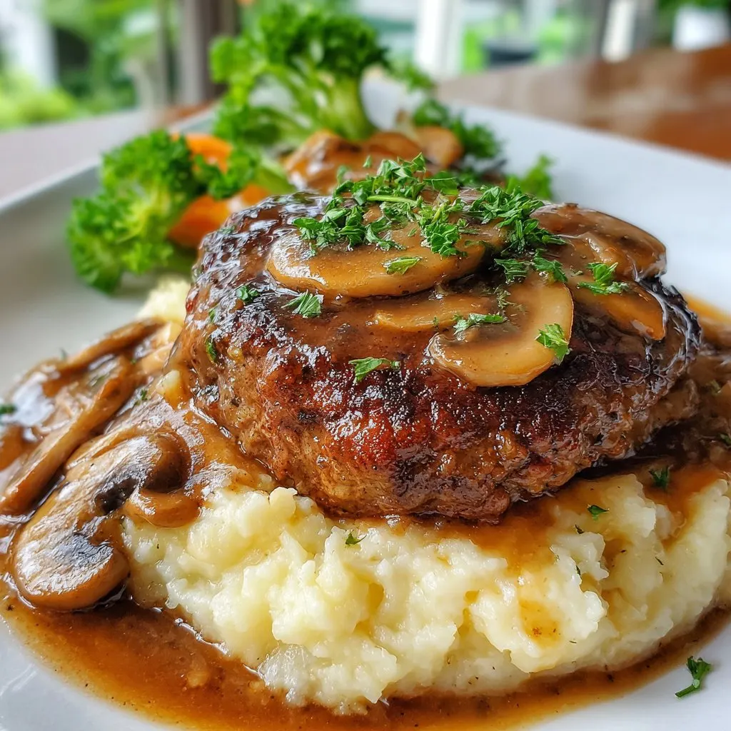 Smothered Hamburger Steak Recipe: A Cozy Dinnertime Favorite Smothered Hamburger Steak Recipe