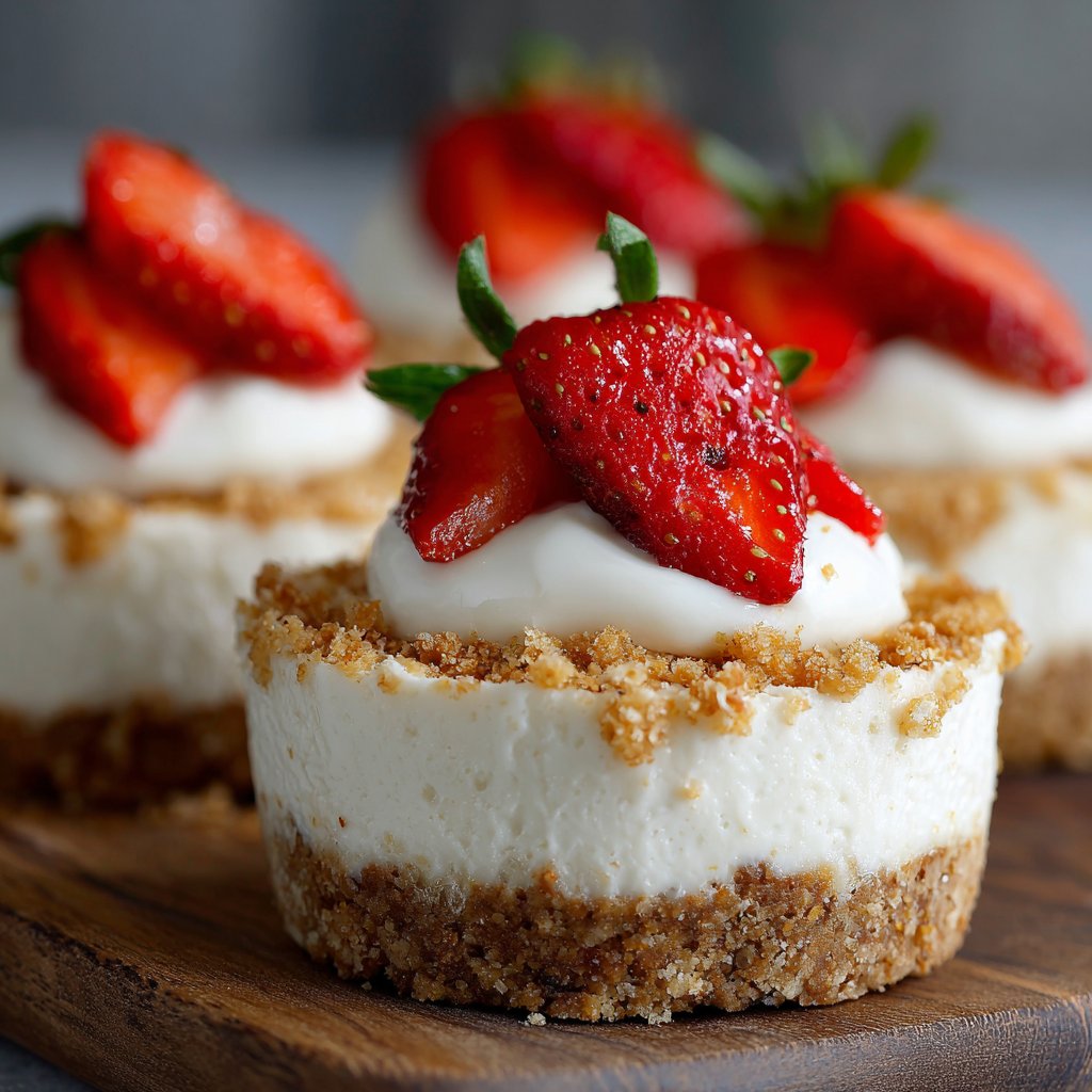 No-Bake Strawberry Cheesecake Cups: My Easy, Sweet Go-To Treat No-Bake Strawberry Cheesecake Cups