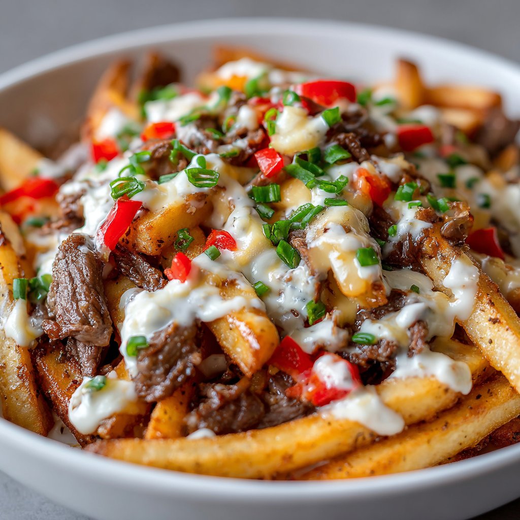 Philly Cheesesteak Fries: My Go-To Comfort Food Recipe PHILLY CHEESESTEAK FRIES