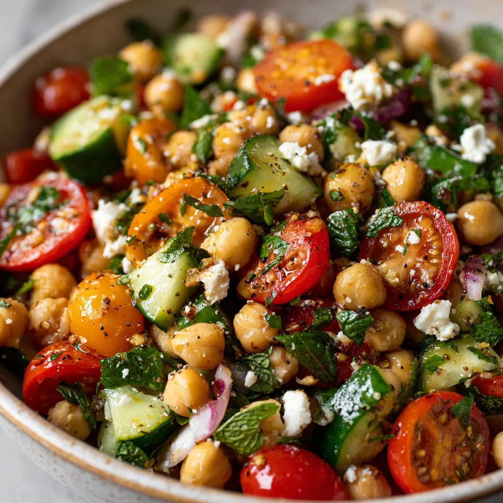 Chickpea Salad Recipe: My No-Fuss, Flavor-Packed Favorite Chickpea Salad