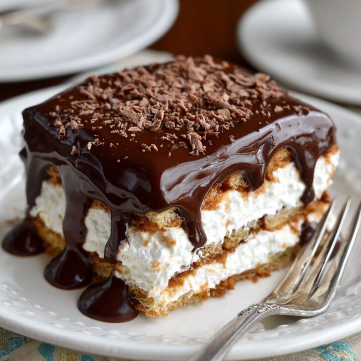 No-Bake Chocolate Eclair Cake: My Go-To Lazy Day Treat