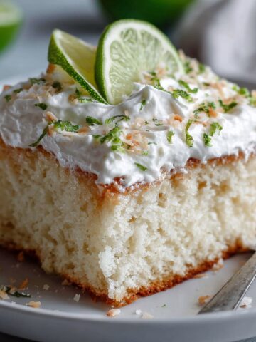 Coconut Lime Poke Cake: My Go-To Zingy Summer Treat