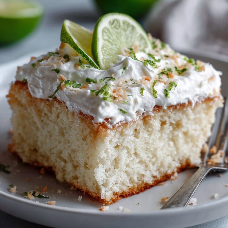 Coconut Lime Poke Cake: My Go-To Zingy Summer Treat