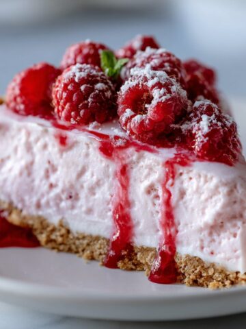 Frozen Raspberry Yogurt Pie Recipe: My Go-To Summer Treat