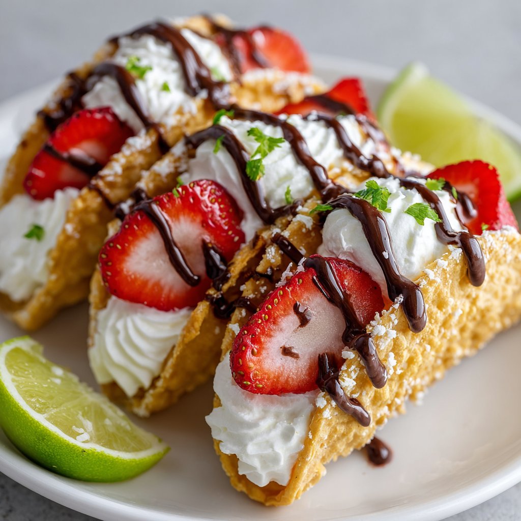 Easy Ice Cream Tacos