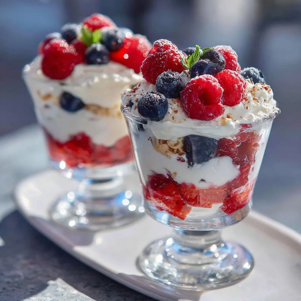 Berry Lemon Yogurt Parfaits