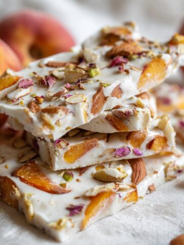 Peach Yogurt Freezer Bark: My Go-To Easy Summer Treat