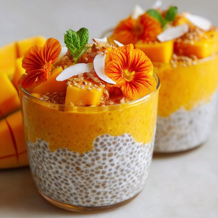 Mango Coconut Chia Pudding: My Go-To Breakfast Treat