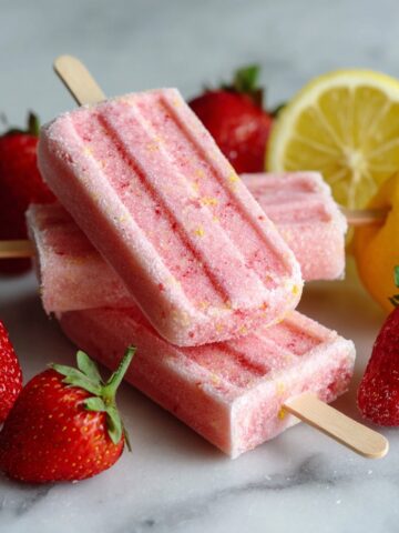 Strawberry Lemonade Popsicles: My Favorite Summer Treat