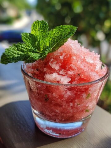 Watermelon Mint Granita Recipe: My Refreshing Summer Trick