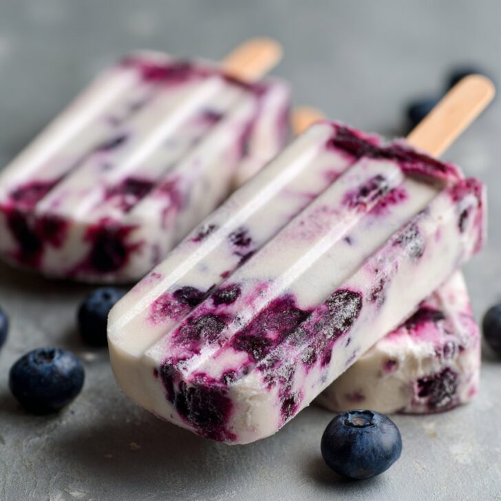 Blueberry Greek Yogurt Pops: My Foolproof Family Treat
