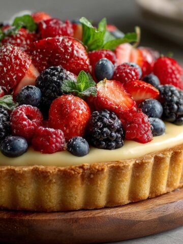 Fresh Berry Tart with Vanilla Custard: My Go-To Summer Treat
