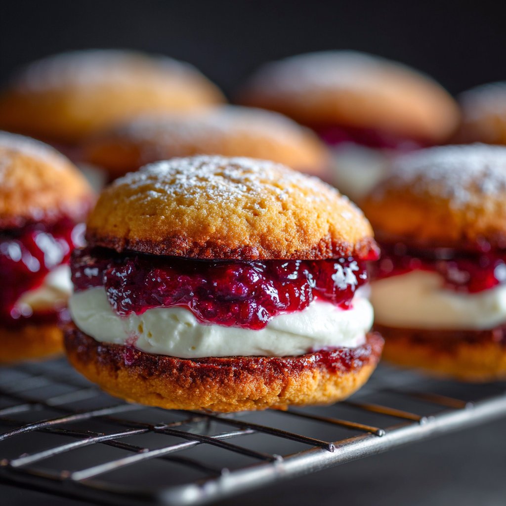 Berry-Lemon Whoopie Pies