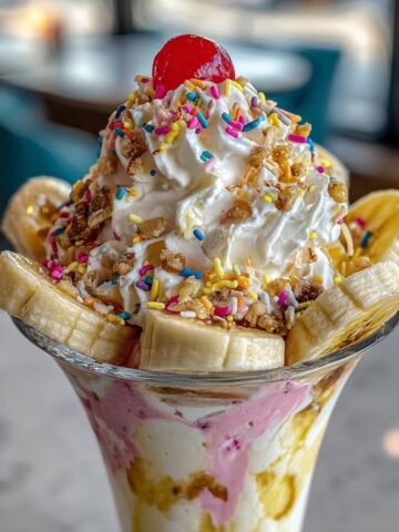 Frozen Yogurt Banana Split: My Go-To Easy Treat Recipe