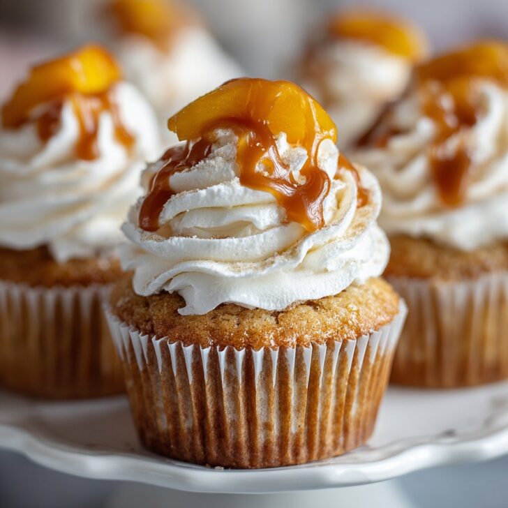 Peach Cobbler Cupcakes: My Go-To Cozy Dessert Recipe