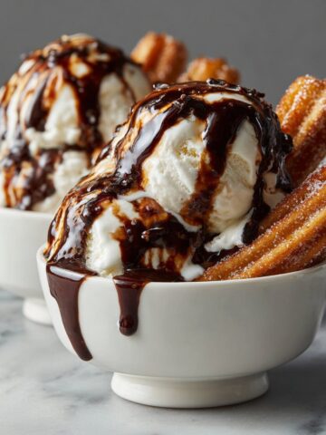 Churro Ice Cream Bowls: My Favorite Messy Dessert Adventure
