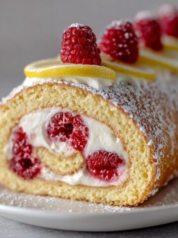 Lemon Raspberry Swiss Roll Recipe: My Tangy Homemade Favorite