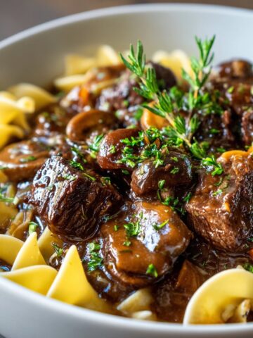 Noodle Beef Bourguignon: Cozy Comfort Food with a Twist
