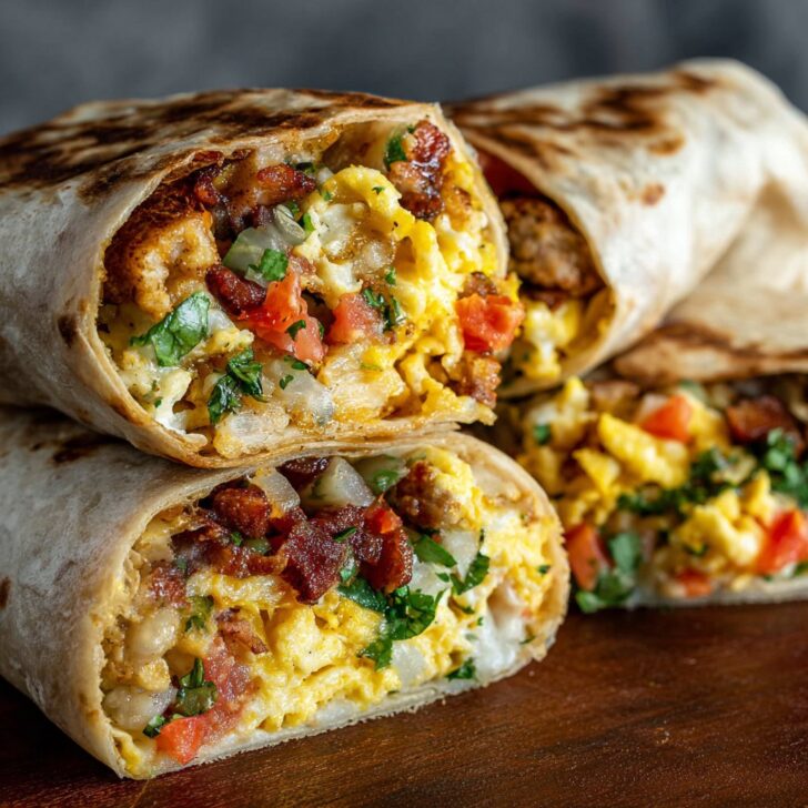 DIY Breakfast Burritos – Grab-and-Go Mornings Made Easy (and Tasty!)