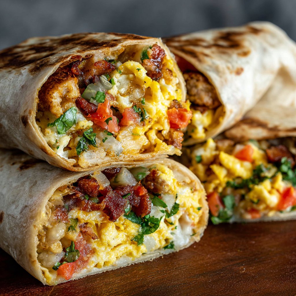DIY Breakfast Burritos – Grab-and-Go Mornings Made Easy