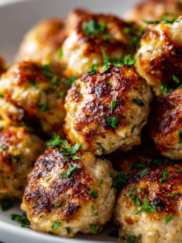 Mini Turkey Meatballs – Easy Toddler Dinners That Are Actually Nutritious
