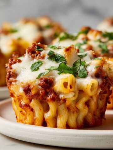 Prep-Ahead Baked Ziti Cups for Moms Who Work Late Recipe
