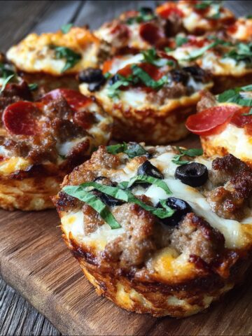 Muffin Tin Mini Pizzas That Are Both Fun and Functional