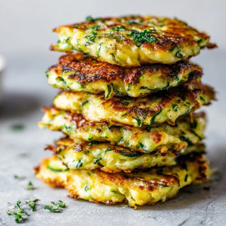 Low-Mess Cheesy Zucchini Fritters for Toddlers Learning to Feed Themselves