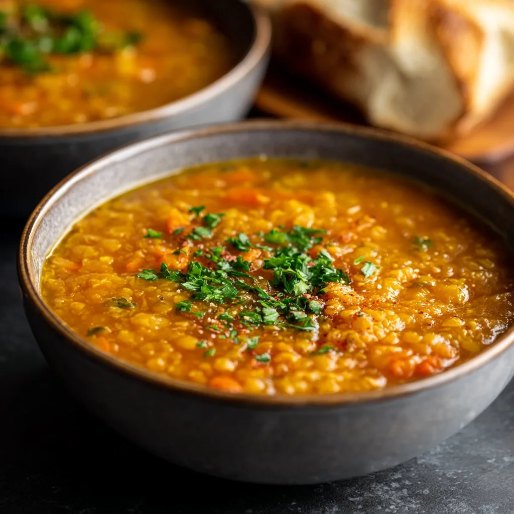 Easy Lentil and Carrot Soup – A Weeknight Reset