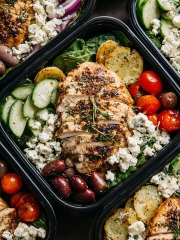 Greek Chicken Meal Prep Bowls for the Whole Week: My Go-To Recipe