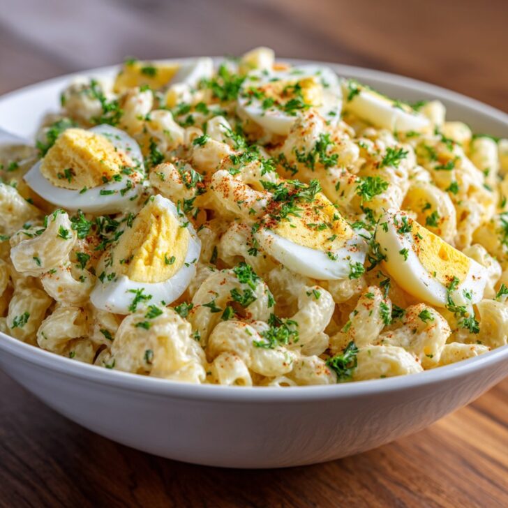 Classic Macaroni Salad with Boiled Eggs: My Go-To Recipe