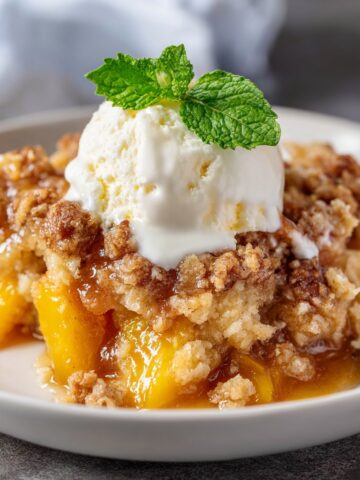 Peach Cobbler Dump Cake: My Easiest (and Most Loved) Dessert