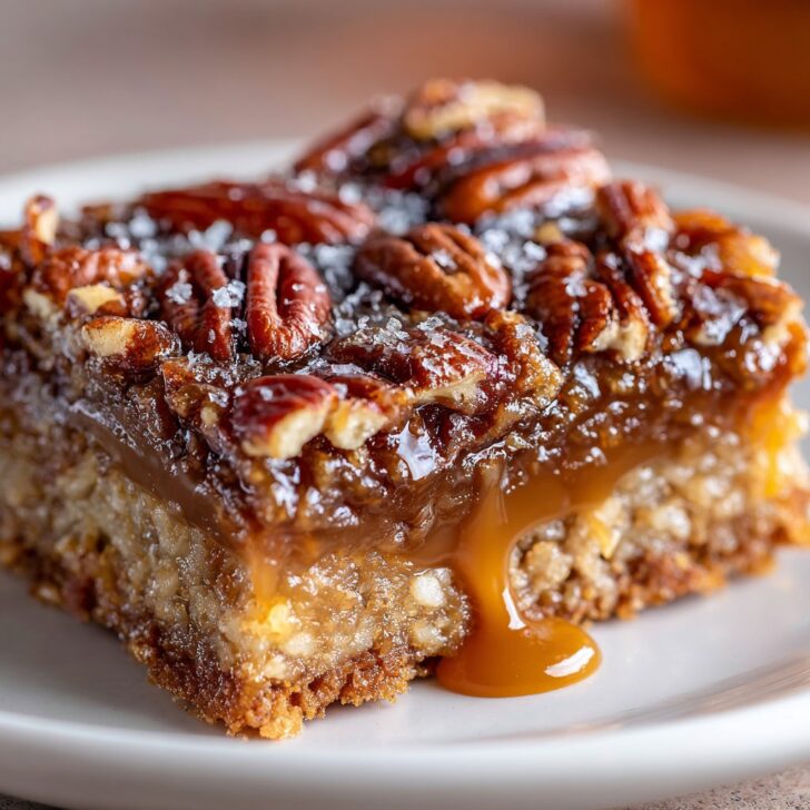 Lazy Girl Pecan Pie Bars with Caramel Swirl: My Go-To Easy Treat