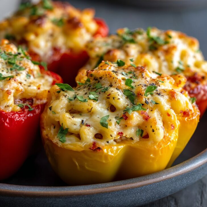 Mac and Cheese Stuffed Peppers: My Favorite Cozy Comfort Food