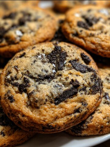 Soft Oreo Chocolate Chunk Cookies from Scratch