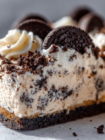 Copycat Oreo Crumbl Cookie with Thick Buttercream