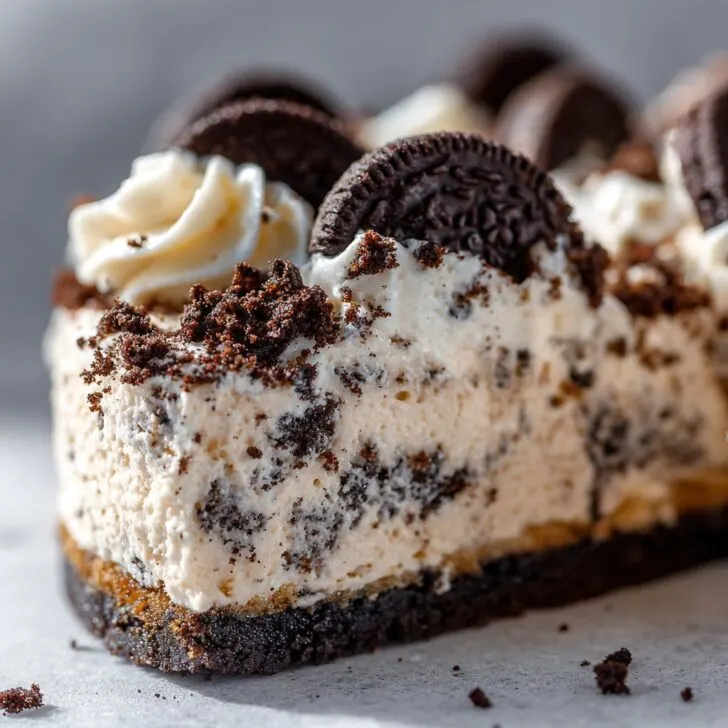 Copycat Oreo Crumbl Cookie with Thick Buttercream