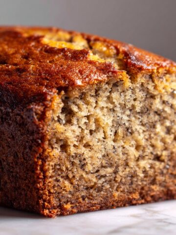 4 Ingredient Banana Bread with No Sugar Added