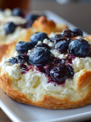 Blueberry Cottage Cheese Cloud Bread Recipe