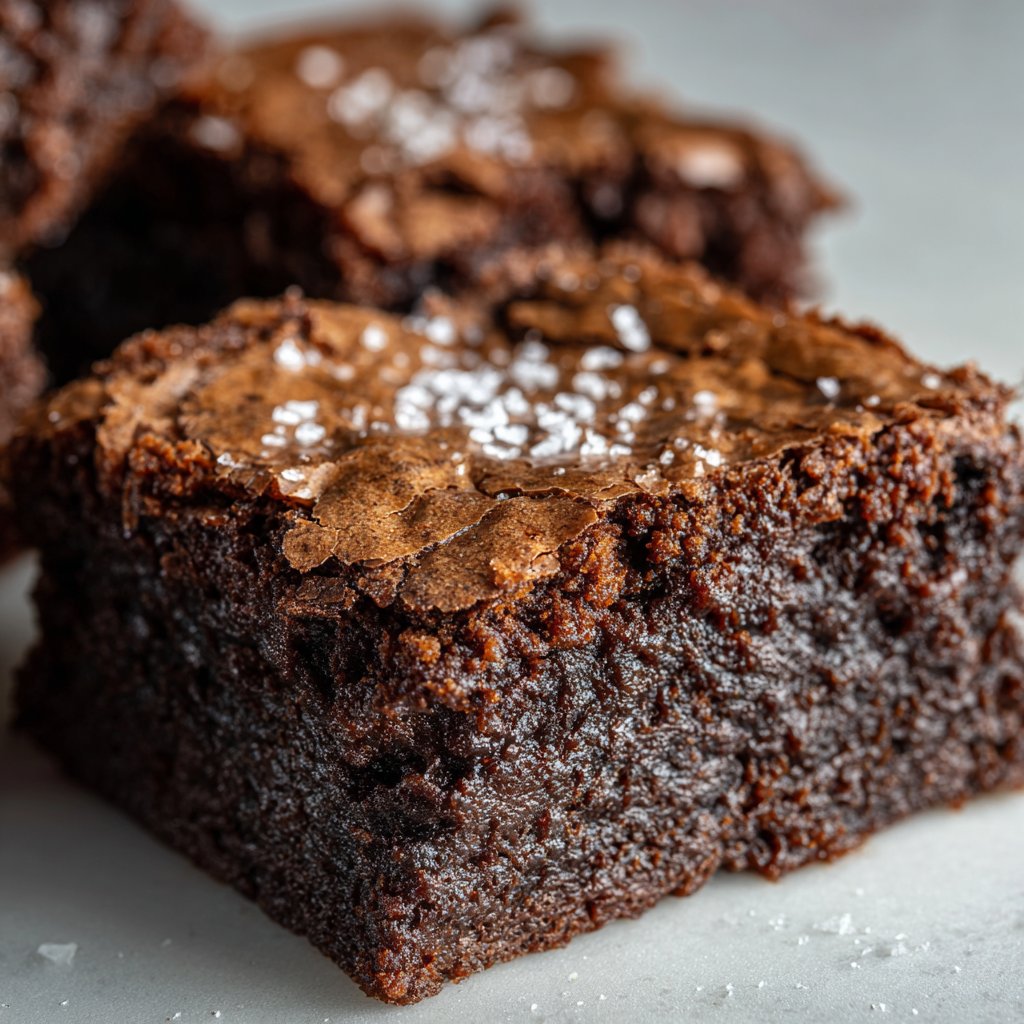 Better Than Box Mix Brownie Recipe with Fudgy Texture