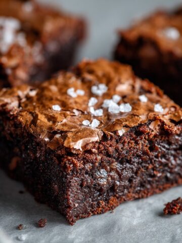 Fudgy Brownies Recipe with Crackly Top