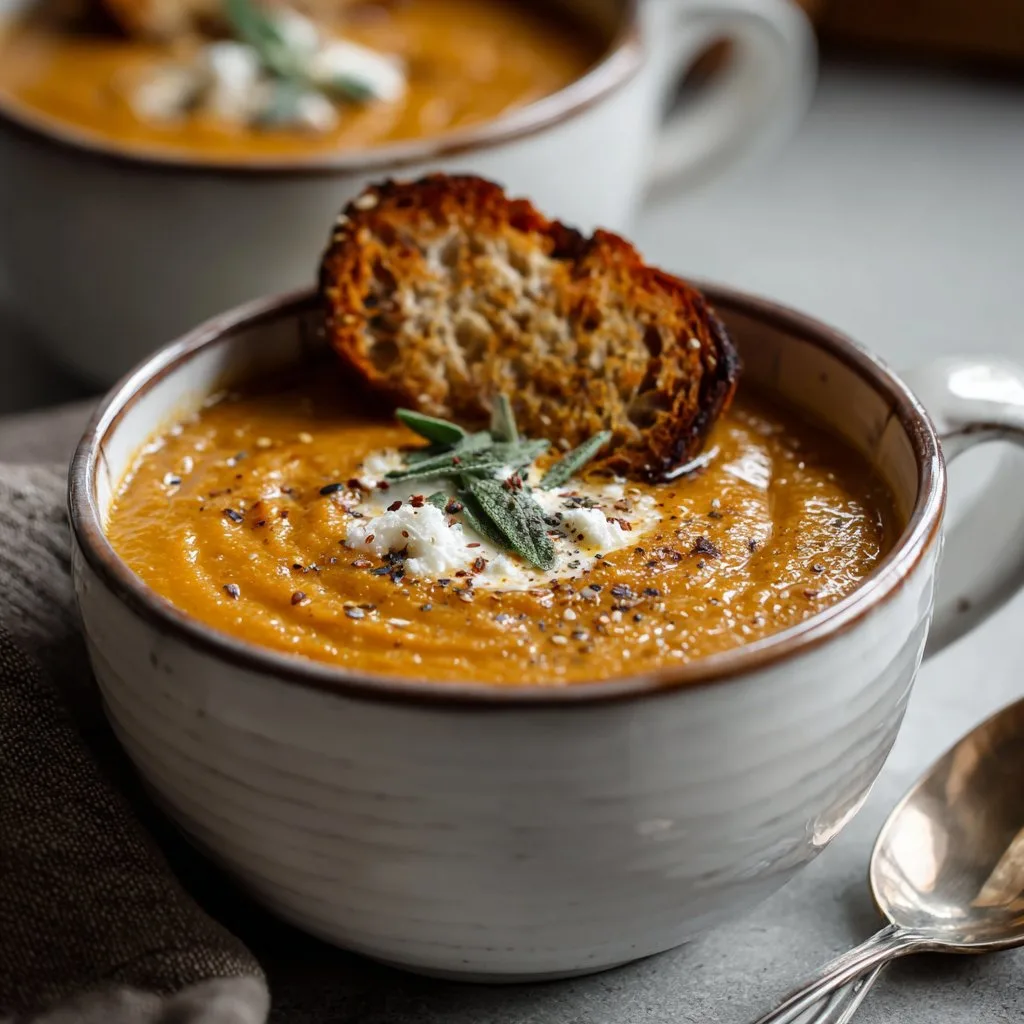 Butternut Squash Soup – Creamy Fall Favorite