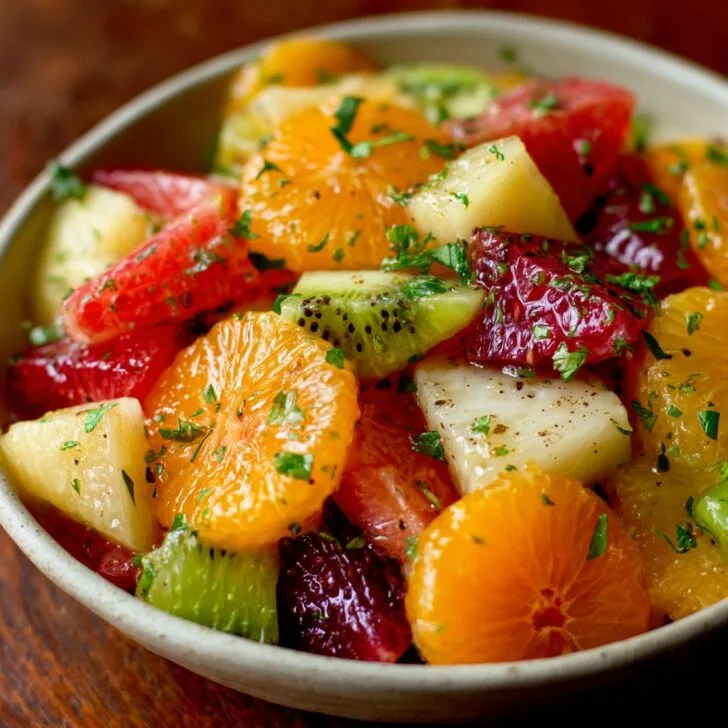 Refreshing Fruit Salad with Citrus Glaze