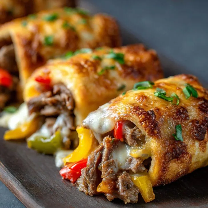 Keto Philly Cheesesteak Rolls – Low Carb Favorite
