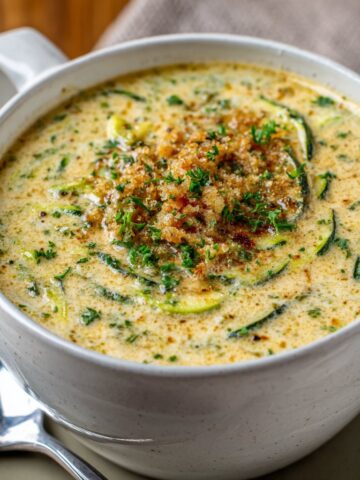 Creamy Zucchini Soup – Keto & Velvety