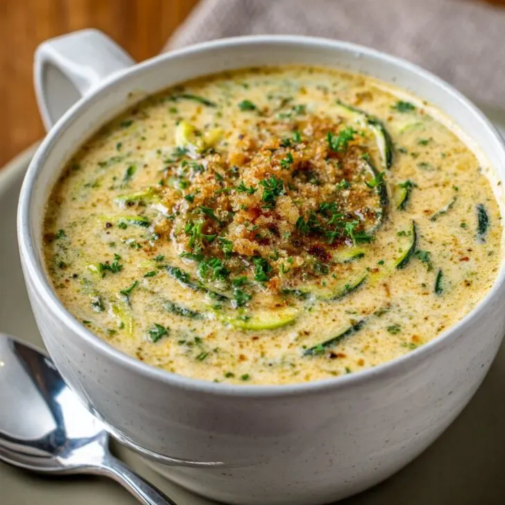 Creamy Zucchini Soup – Keto & Velvety