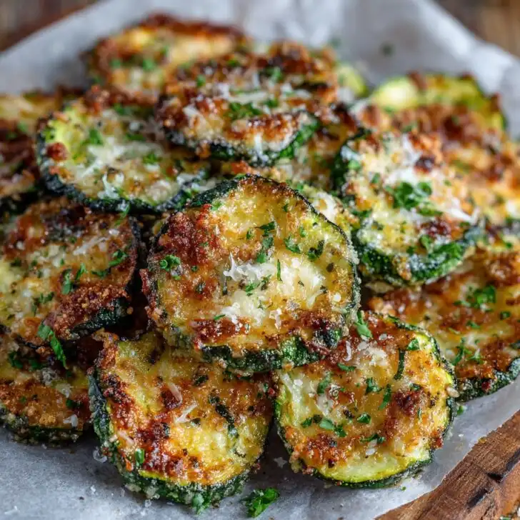 Crispy Baked Zucchini Chips – Keto Approved