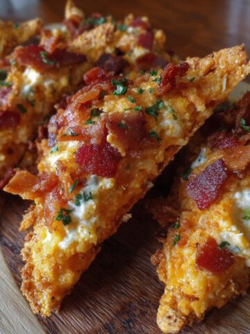 Cream Cheese & Bacon Stuffed Doritos (Addictive Party Appetizer)