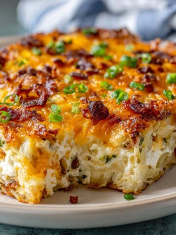 Cottage Cheese Hashbrown Casserole – Easy Make-Ahead Breakfast