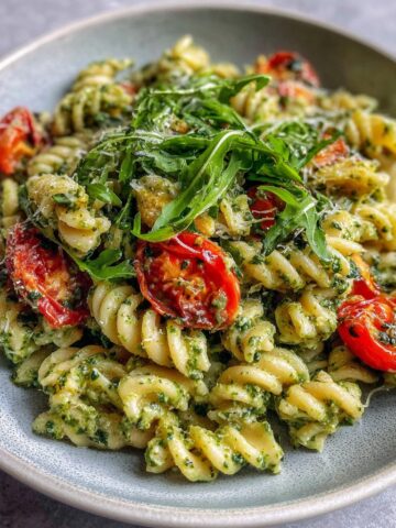 Cottage Cheese Pesto Pasta – Creamy & Fresh 15-Min Meal